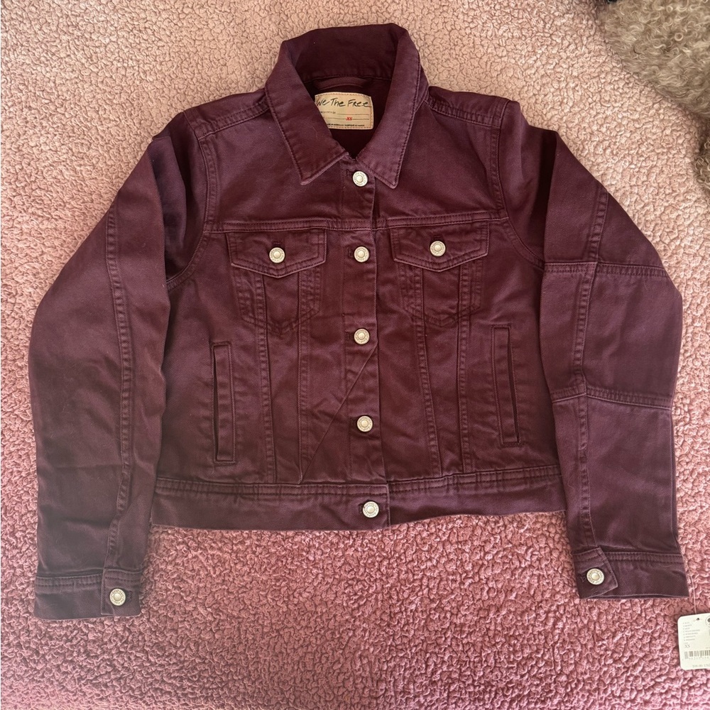 We the Free People NWT denim jacket